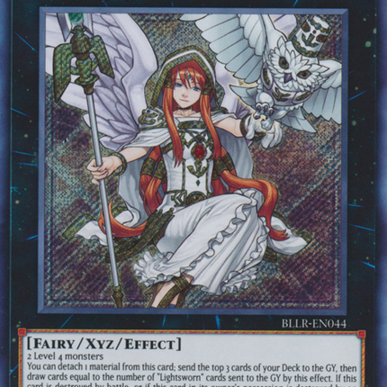 Minerva, the Exalted Lightsworn [BLLR-EN044] Secret Rare