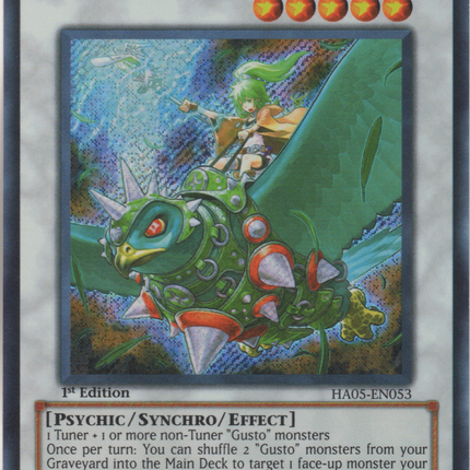 Daigusto Gulldos [HA05-EN053] Secret Rare