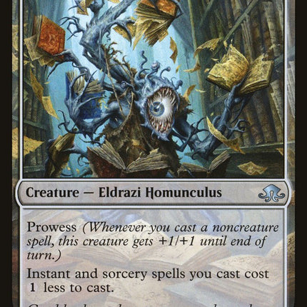 Curious Homunculus // Voracious Reader [Eldritch Moon]