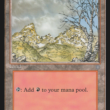 Mountain (Signature on Left) [Ice Age]