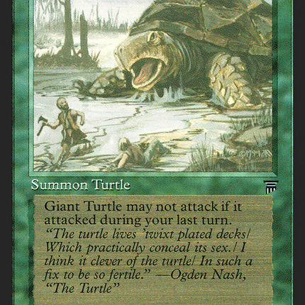 Giant Turtle [Legends]