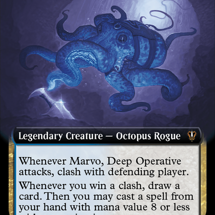 Marvo, Deep Operative (Extended Art) [Murders at Karlov Manor Commander]