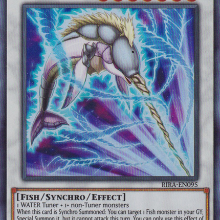 White Aura Monoceros [RIRA-EN095] Super Rare