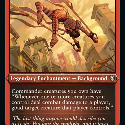 Popular Entertainer (Foil Etched) [Commander Legends: Battle for Baldur's Gate]