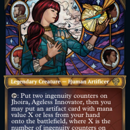 Jhoira, Ageless Innovator (Showcase Textured) [Dominaria United]