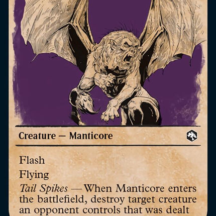 Manticore (Showcase) [Dungeons & Dragons: Adventures in the Forgotten Realms]
