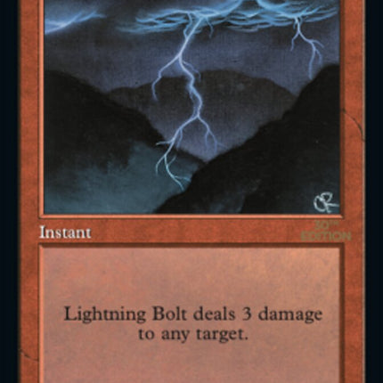 Lightning Bolt (Retro) [30th Anniversary Edition]