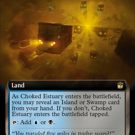 Choked Estuary (Extended Art) (Surge Foil) [Doctor Who]
