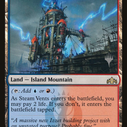 Steam Vents (Promo Pack) [Guilds of Ravnica Promos]