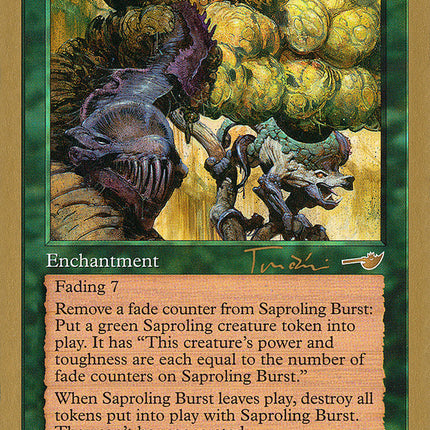 Saproling Burst (Jan Tomcani) [World Championship Decks 2001]