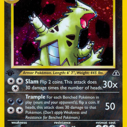 Tyranitar (12/75) [Neo Discovery 1st Edition]