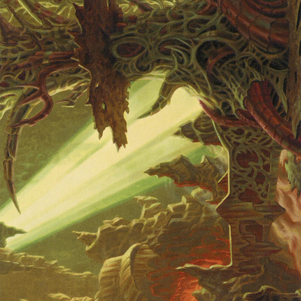 Darkmoss Bridge Art Card [Modern Horizons 2 Art Series]