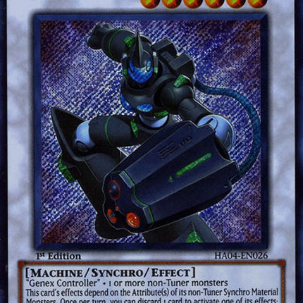 Genex Ally Triarm [HA04-EN026] Secret Rare