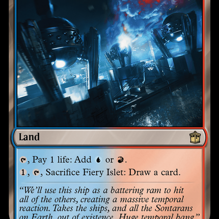 Fiery Islet (Surge Foil) [Doctor Who]