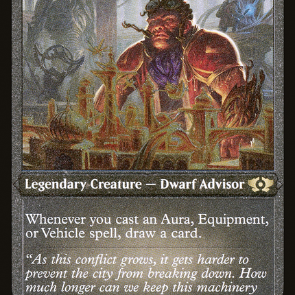 Sram, Senior Edificer (Foil Etched) [Multiverse Legends]