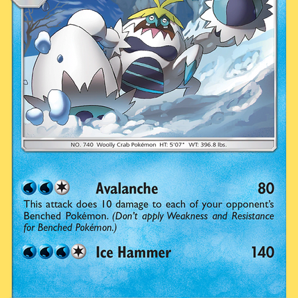 Crabominable (43/149) [Sun & Moon: Base Set]