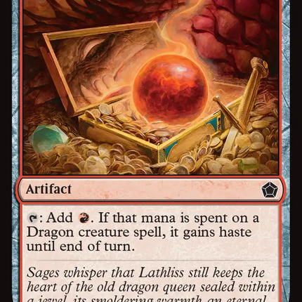 Carnelian Orb of Dragonkind [Foundations Commander]