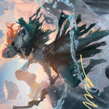 Expedition Diviner Art Card (Gold-Stamped Signature) [Zendikar Rising Art Series]