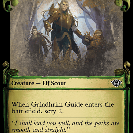 Galadhrim Guide [The Lord of the Rings: Tales of Middle-Earth Showcase Scrolls]