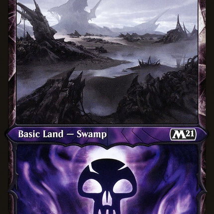 Swamp (311) (Showcase) [Core Set 2021]