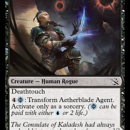 Aetherblade Agent // Gitaxian Mindstinger [March of the Machine]
