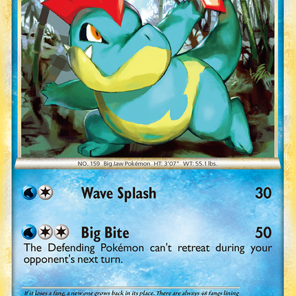 Croconaw (41/95) [HeartGold & SoulSilver: Call of Legends]