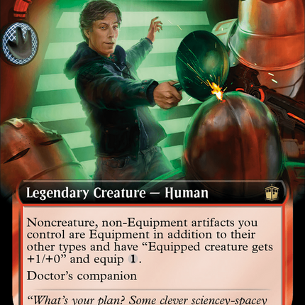 Dan Lewis (Extended Art) (Surge Foil) [Doctor Who]