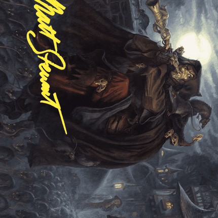 Totentanz, Swarm Piper Art Card (Gold-Stamped Signature) [Wilds of Eldraine Art Series]