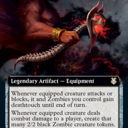 Wand of Orcus (Extended Art) [Dungeons & Dragons: Adventures in the Forgotten Realms Commander]