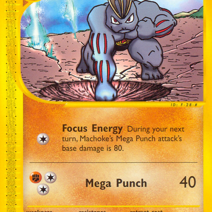 Machoke (38/144) [Skyridge]