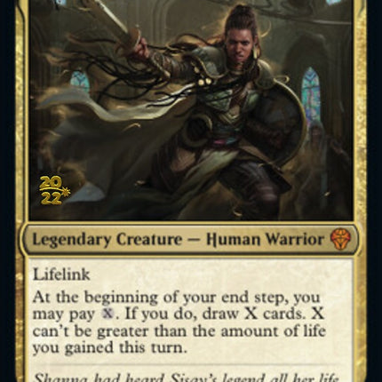 Shanna, Purifying Blade [Dominaria United Prerelease Promos]