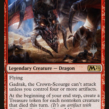 Gadrak, the Crown-Scourge (Promo Pack) [Core Set 2021 Promos]