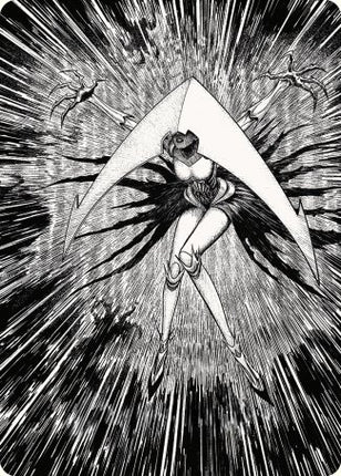 Elesh Norn, Mother of Machines 2 Art Card [Phyrexia: All Will Be One Art Series]