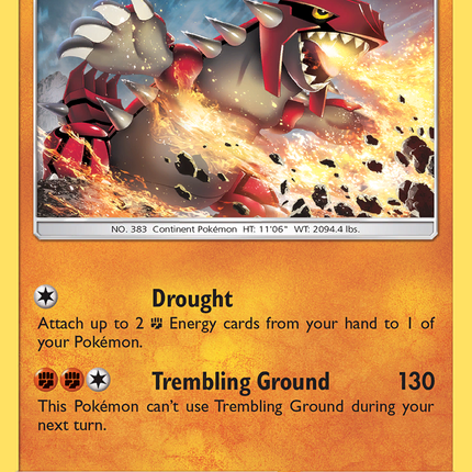 Groudon (113/236) [Sun & Moon: Cosmic Eclipse]