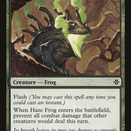Haze Frog [Rise of the Eldrazi]