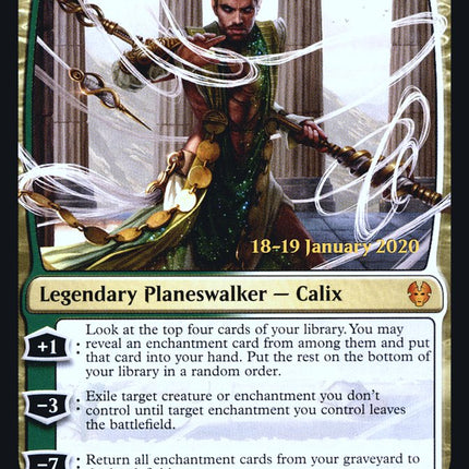 Calix, Destiny's Hand [Theros Beyond Death Prerelease Promos]