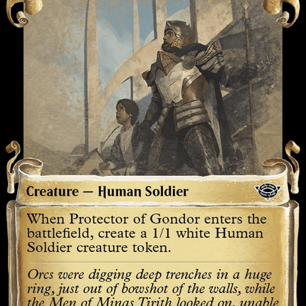 Protector of Gondor [The Lord of the Rings: Tales of Middle-Earth Showcase Scrolls]
