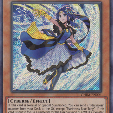 Marincess Blue Tang [CHIM-EN004] Secret Rare