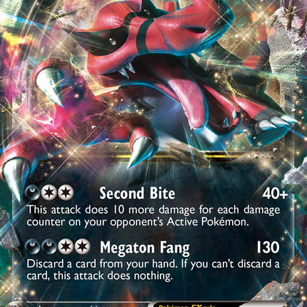 Krookodile EX (XY25) [XY: Black Star Promos]