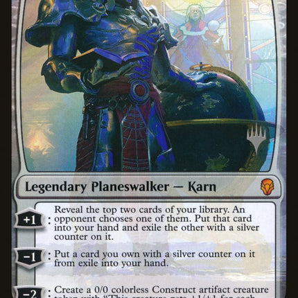 Karn, Scion of Urza (Promo Pack) [Dominaria Promos]