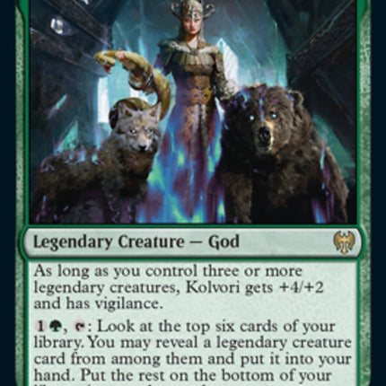 Kolvori, God of Kinship // The Ringhart Crest [Kaldheim]