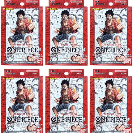 Super Pre-Release Starter Deck Display (Straw Hat Crew)