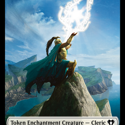 Elf Warrior // Cleric Double-Sided Token [Commander Masters Tokens]