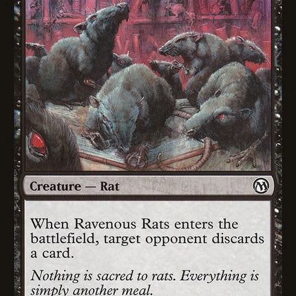 Ravenous Rats [Duels of the Planeswalkers]
