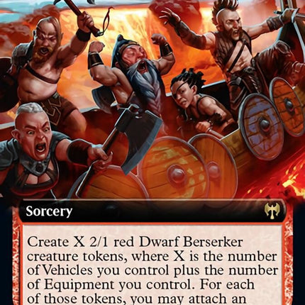 Reckless Crew (Extended Art) [Kaldheim]