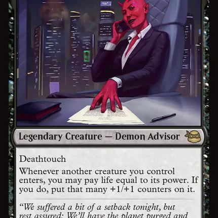 Madame Null, Power Broker [Teenage Mutant Ninja Turtles]