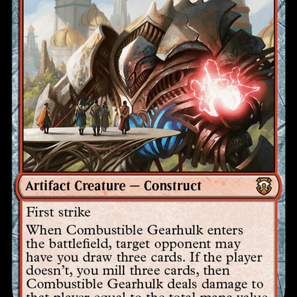 Combustible Gearhulk [Modern Horizons 3 Commander]