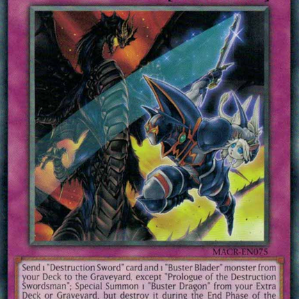 Prologue of the Destruction Swordsman [MACR-EN075] Common