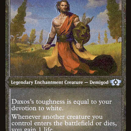 Daxos, Blessed by the Sun (Foil Etched) [Multiverse Legends]