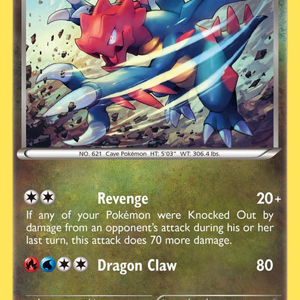 Druddigon (70/106) (Cosmos Holo) (Blister Exclusive) [XY: Flashfire]